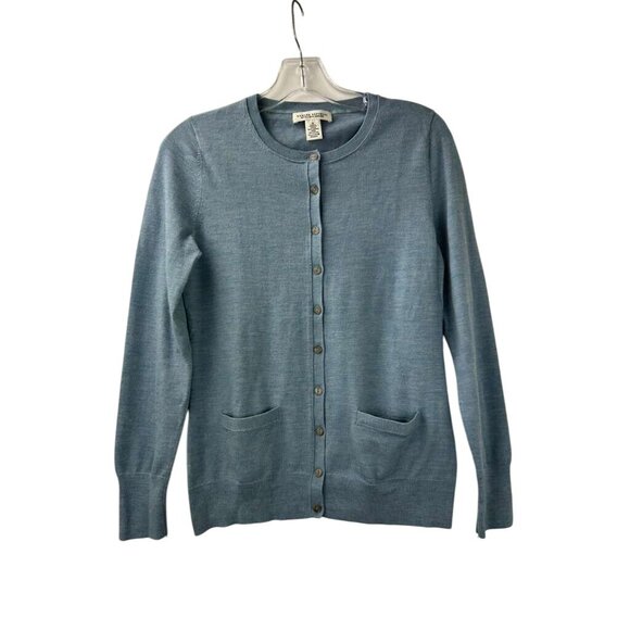 Banana Republic Women's Small Extra Fine Merino Wool Blend Long Sleeve Sweater - Picture 7 of 12